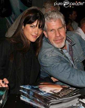 Selma Blair et Ron Perlman