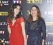 Lucie Lucas et Victoria Abril à la 18e édition des Trophées du Film français, le 3 février, à Paris.
