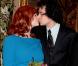 La sublime Christina Hendricks et son compagnon Geoffrey Arend à l'Hôtel de Ville de Paris, le 8 février 2011.