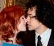 La sublime Christina Hendricks et son compagnon Geoffrey Arend à l'Hôtel de Ville de Paris, le 8 février 2011.