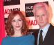 La sublime Christina Hendricks et John Slattery à l'Hôtel Royal Monceau, à Paris, le 8 février 2011.
