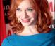 La sublime Christina Hendricks à l'Hôtel Royal Monceau, à Paris, le 8 février 2011.