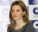 Letizia d'Espagne visite une station de radio à Madrid, le 9 février 2011.