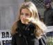 Letizia d'Espagne visite une station de radio à Madrid, le 9 février 2011.
