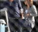 Eva Longoria et Eduardo Cruz sur un yacht à Miami le 5 février 2011