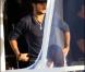 Eva Longoria et Eduardo Cruz sur un yacht à Miami le 5 février 2011