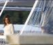 Eva Longoria et Eduardo Cruz sur un yacht à Miami le 5 février 2011