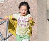 Ava, la fille de Hugh Jackman (14 février 2011 à NYC)