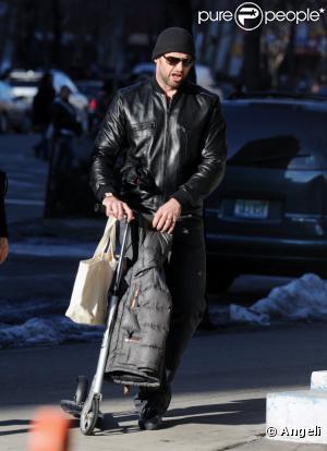 Hugh Jackman et sa fille Ava (14 février 2011 à NYC)