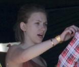 Scarlett Johansson le 12 février à Los Angeles