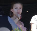 Scarlett Johansson le 12 février à Los Angeles