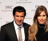 Luis Figo et sa femme Helen Svedin