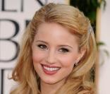 Dianna Agron aux Golden Globes 2011, à Los Angeles. 