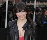 Daisy Lowe arrive au défilé Burberry Prorsum à la Fashion Week de Londres, le 21 février 2011.  