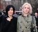 Sharleen Spiteri et une amie arrivent au défilé Burberry Prorsum à la Fashion Week de Londres, le 21 février 2011.