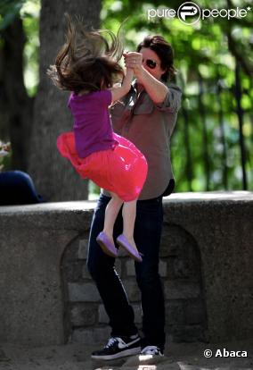 Tom Cruise et Suri Cruise - moment père/fille !