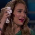 Jennifer Lopez en larmes à la télévision américaine !