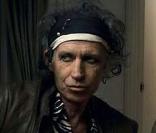 Keith Richards dans une publicité pour Vuitton