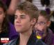 Justin Bieber sur le plateau de l'émission The Talk sur CBS, mercredi 23 février.