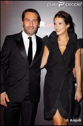 Gilles Lellouche et sa compagne Mélanie Doutey 