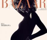 Eva Herzigova en couverture du magazine Harper\'s Bazaar UK