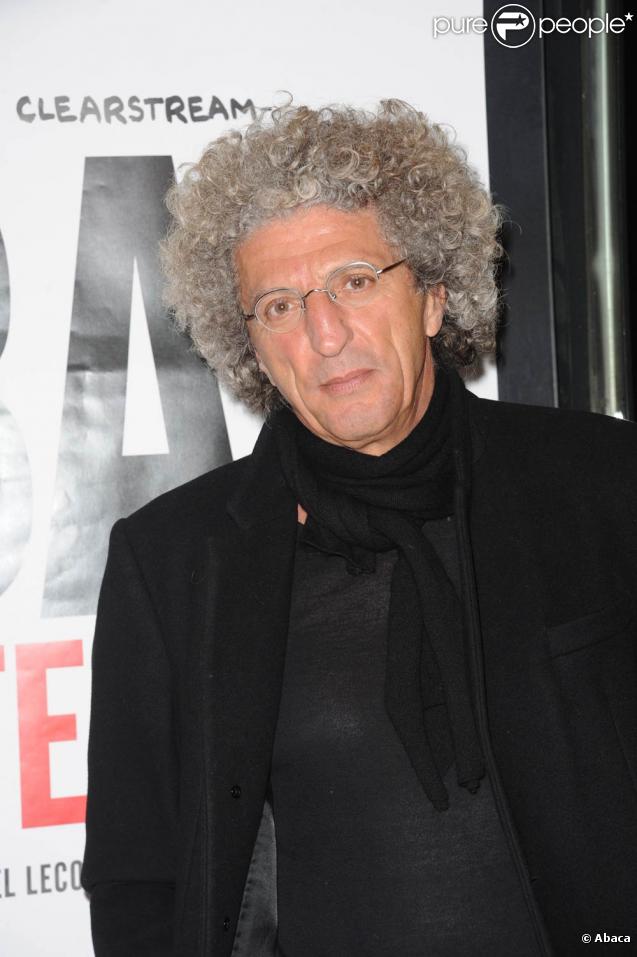 Elie Chouraqui à l'occasion de l'avant-première du  Bal des Menteurs : Le procès Cleartsream , à Paris, le 1er mars 2011.