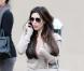 Kim Kardashian sans maquillage, à Studio City, le 18 février 2011