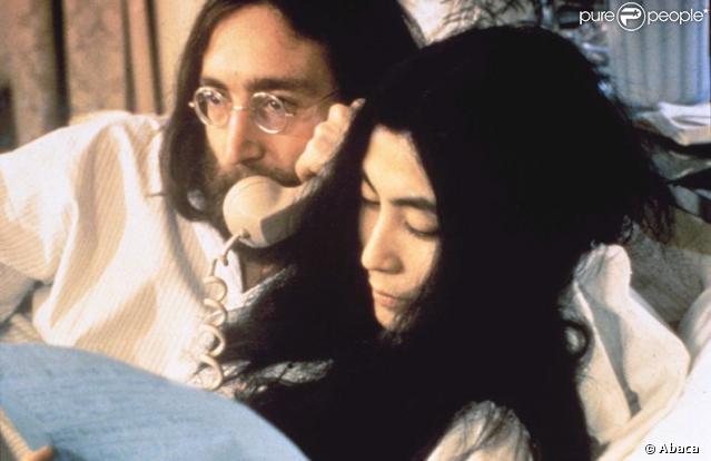 John Lennon et Yoko Ono