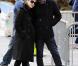 Jessica Alba enceinte avec son mari et leur fille Honor à New York