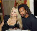 Adriana et Christian Karembeu le 13 juin 2005 