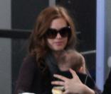 Isla Fisher et Elula en février 2011