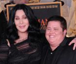 Cher et son fils Chaz Bono, Los Angeles, le 18 novembe 2010