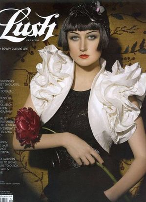 Leelee Sobieski en couverture du magazine Lush