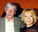 Jean Ferrat et Isabelle Aubret, à Paris, le 25 avril 2002