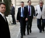 Gérard Depardieu va rendre visite au président Sarkozy (16 mars 2011 à l'Elysée, Paris)