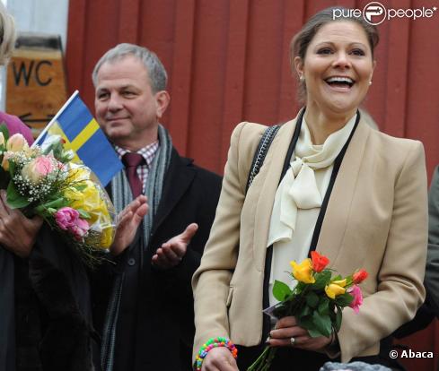 La princesse Victoria de Suède et le prince Daniel étaient en visite à Göteborg les 17 et 18 mars 2011.