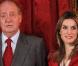 Letizia d'Espagne entourée de la famille royale d'Espagne au Palais Zarzuela de Madrid le 21 mars 2011