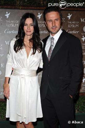 Courteney Cox et David Arquette en 2009 