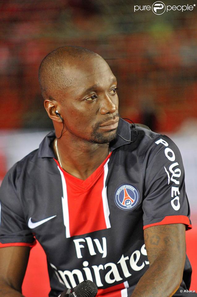 Claude Makelele à l'occasion du tournoi de futsal organisé par RTL au Palais Omnisport de Paris Bercy, le 27 mars 2011.
