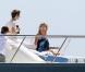 Kate Hudson enceinte, son fils Ryder et son chéri Matthew Bellamy sur un yacht à Los Cabos, le 9 mars 2011