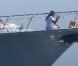 Kate Hudson enceinte, son fils Ryder et son chéri Matthew Bellamy sur un yacht à Los Cabos, le 9 mars 2011