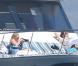 Kate Hudson enceinte, son fils Ryder et son chéri Matthew Bellamy sur un yacht à Los Cabos, le 9 mars 2011