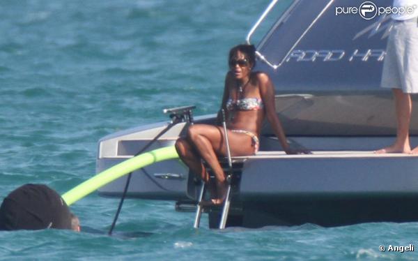 Naomi Campbell avec son chéri à Miami 27 mars 2011, un corps de rêve !!