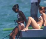 Naomi Campbell avec son chéri à Miami 27 mars 2011, un corps de rêve !!