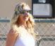Britney Spears tourne un sketch pour le  Jimmy Kimmel Show  au côté des membres de Jackass, mardi 29 mars.
