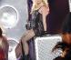 Britney Spears se produit sur la plateau du  Jimmy Kimmel Show  pour promouvoir son album Femme Fatale, mardi 29 mars.