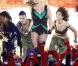 Britney Spears se produit sur la plateau du  Jimmy Kimmel Show  pour promouvoir son album Femme Fatale, mardi 29 mars.