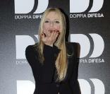 Michelle Hunziker, gala Doppia Difensa, à Milan, le 30 mars 2011.