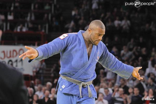 Teddy Riner (photo : en février 2011, lors du Tournoi de Paris) a été au coeur du canular du 1er avril de  L'Equipe  
