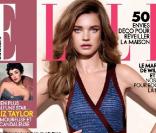 Natalia Vodianova en couverture du magazine  ELLE , en kiosques le 1er avril 2011.